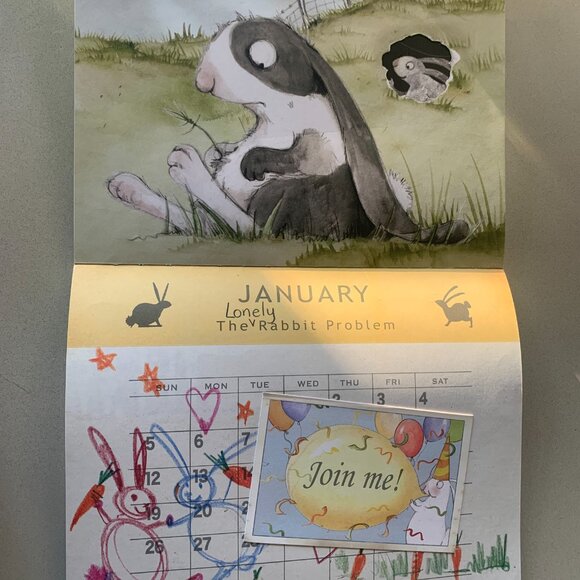 Award winning picture book The Rabbit Problem by Emily Gravett - Picture 3 of 10